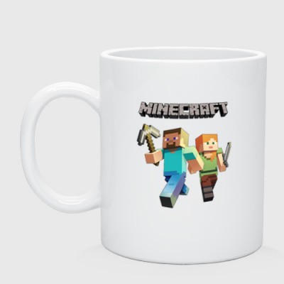 Купить Кружка Minecraft с нанесением